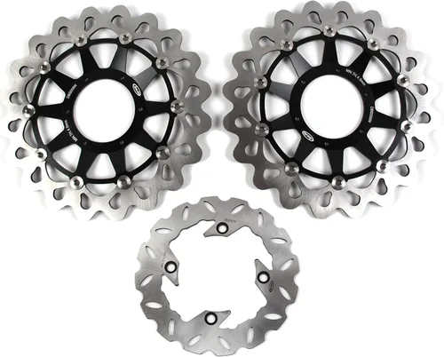 Vista 11 de Arashi Rotores de disco de freno delantero y trasero para Honda CBR600RR 2003-2020 Accesorios de repuesto de motocicleta CBR 600 RR CBR600 600RR