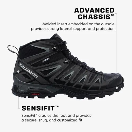 Vista 2 de Salomon Men's X Ultra Pioneer Mid Climasalomon Waterproof Hiking Boot