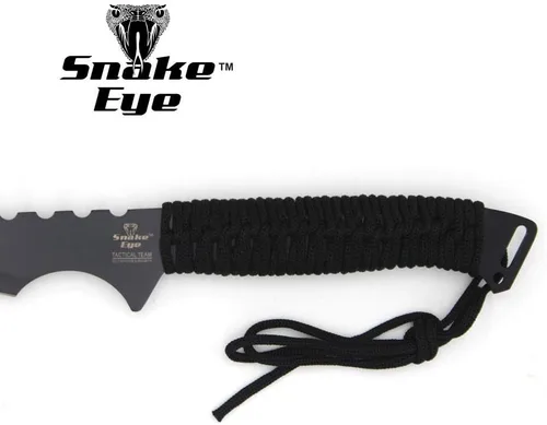 Vista 4 de Snake Eye Tactical - Espada de fantasía con funda de nailón, machete para exteriores y camping Negro