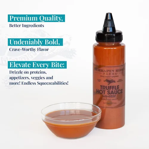 Vista 3 de Terrapin Ridge Farms - Salsa picante de trufa, 8 onzas