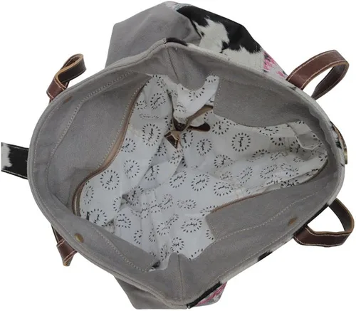 Vista 5 de Myra Bag Bolso de mano de cuero occidental para mujer - Mia, Mia