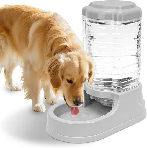 Vista 7 de Kenond Alimentador grande del perro de la gravedad 9.5L, dispensador