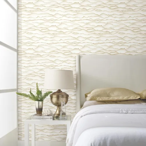Vista 2 de RoomMates RMK10694WP Papel tapiz autoadhesivo dorado