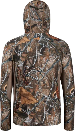 Vista 2 de BASSDSASH FS30M - Sudadera ligera con capucha para hombre, con protección UPF 50+, de secado rápido, manga larga, para pesca