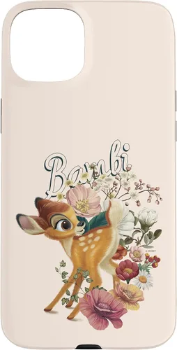 Vista 9 de Funda con logotipo de retrato floral Bambi para iPhone 16 Disney