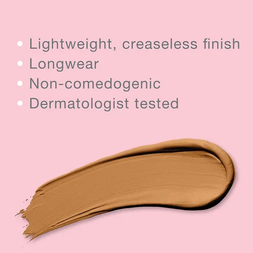 Vista 4 de Neutrogena Corrector de crema iluminadora radiante para piel saludable con péptidos y vitamina E antioxidante, crema corrector perfeccionadora