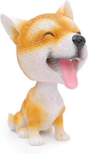 Vista 22 de Bobble Head - Perros para tablero de instrumentos de automóvil, lindas cabezas temblorosas, decoración de automóvil para cachorros (Chihuahua)
