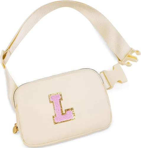 Vista 58 de Bolsa de cinturón para niñas y mujeres, bolsas cruzadas, riñonera, riñonera personalizada, Negro, Small