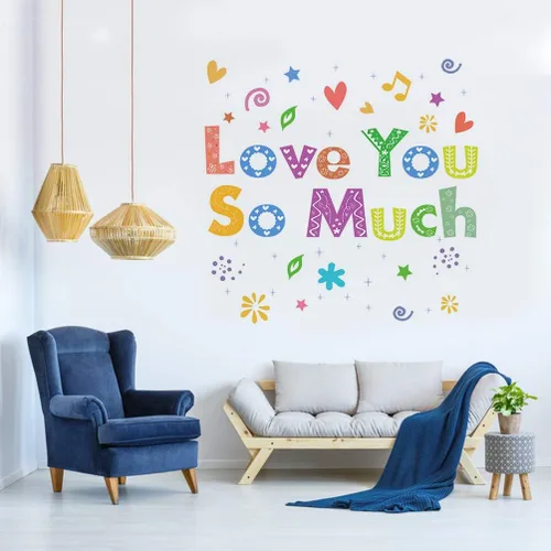 Vista 3 de DEKOSH Calcomanías de pared para decoración del hogar, despegar y pegar para dormitorio, sala de estar