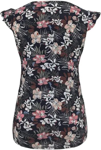 Vista 8 de Krogubis - Camiseta de manga corta con cuello en V y cuello en V para embarazada, con cuello en V