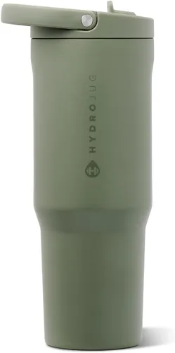 Vista 76 de HydroJug Sport - Botella de agua aislada de acero inoxidable de 20 onzas, All Star