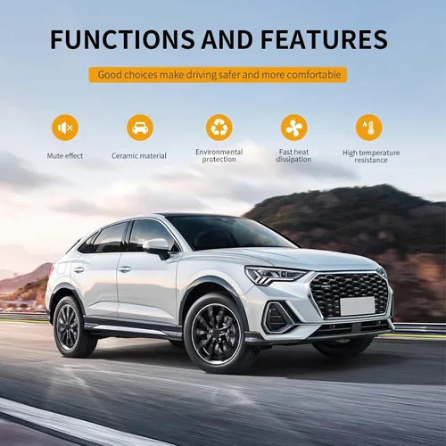 Vista 7 de Pastillas de Freno Trasero Disco Cerámico w/Hardware Reemplazo para Kia Forte Koup Cadenza Forte5 Rio Rio5 Sporta-ge Hyundai Accent Elantra Sonata