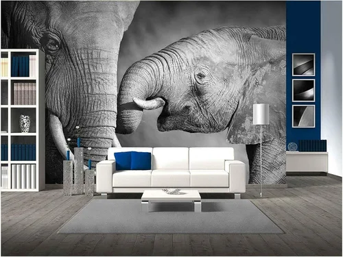 Vista 8 de wall26 - Mural adhesivo decorativo para pared (tamaño grande), WMR-WP-X-DD51-66x24x4 obra de arte 01