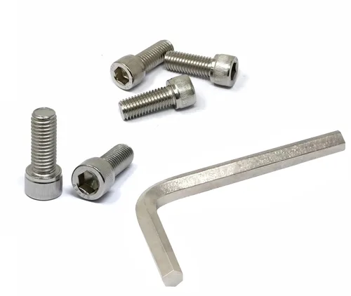 Vista 7 de iexcell Kit de tornillos de cabeza hexagonal de acero inoxidable 304, 100 unidades M2 x 0.157 in, paso de rosca de 0.016 in