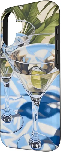 Vista 2 de iPhone 16 Beachside Martini's Case