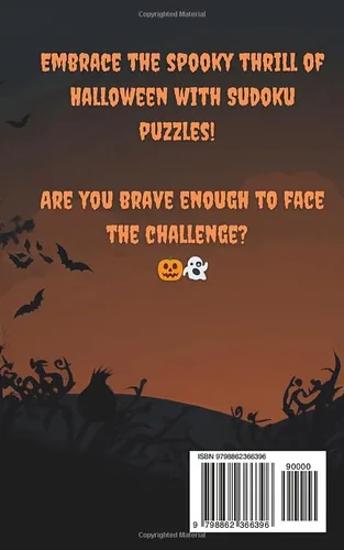 Vista 2 de Halloween Sudoku For Adults Fun for your brain for hours!