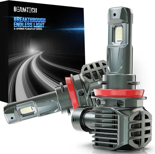 Vista 15 de BEAMTECH 90 05 Bombillas, 500% de brillo, Plug and Play, paquete de 2