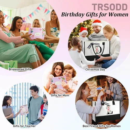 Vista 6 de TRSODD Regalos de cumpleaños para mujeres, regalos para el día de la madre, para mamá, esposa, abuela, hija, hermana, profesora, dama de honor