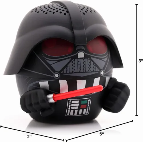 Vista 5 de Bitty Boomers Star Wars: Darth Vader con sable de luz - Mini altavoz Bluetooth
