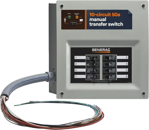 Vista 8 de Generac HomeLink - Interruptor de transferencia manual para generador