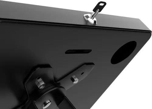 Vista 6 de Soporte de piso delgado - Soporte para tableta con pantalla de quiosco de 360 grados CTA - Acceso al cargador y bloqueo para iPad mini A17 Pro