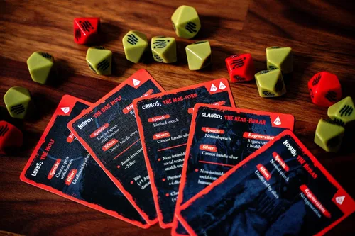 Vista 5 de Renegade Game Studios Werewolf: The Apocalypse 5ª edición Juego de dados