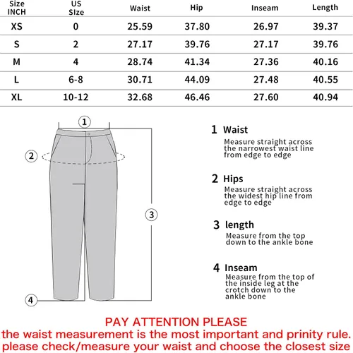 Vista 3 de FUNYYZO Pantalones fluidos de pierna ancha para oficina, negocios, casual, cintura alta, pantalones de vestir