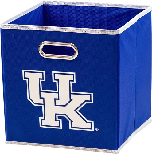 Vista 26 de Franklin Sports Cubos de almacenamiento de tela del equipo universitario de la NCAA hechos para adaptarse a organizadores de almacenamiento
