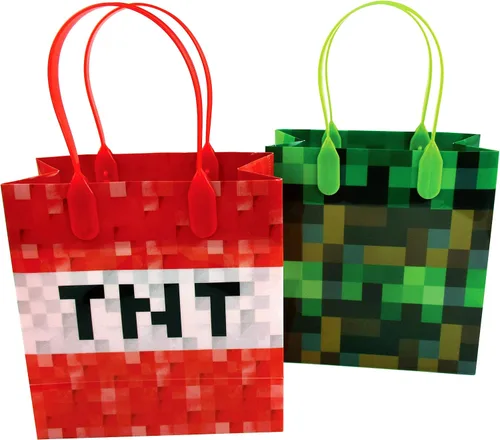 Vista 4 de Pixels Miner - Bolsas de regalo para fiestas, 12