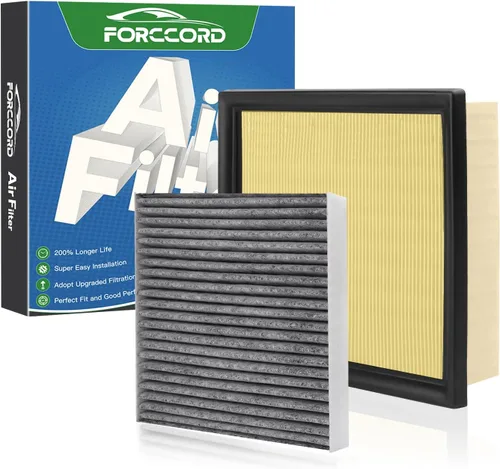 Vista 70 de Filtro de aire de motor y cabina apto para Mazda 3 2019-2026, CX-30 2019-2026, CX-50 2023-2026 (CX50 no para híbrido). Filtro de cabina de carbón