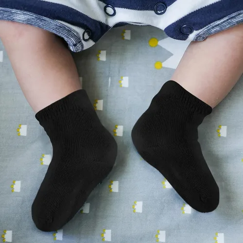 Vista 6 de Duufin 18 pares de calcetines de algodón de corte medio para niños