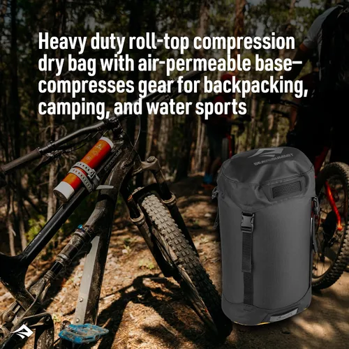 Vista 2 de Sea to Summit eVac - Bolsa seca de compresión resistente al agua, 8 litros