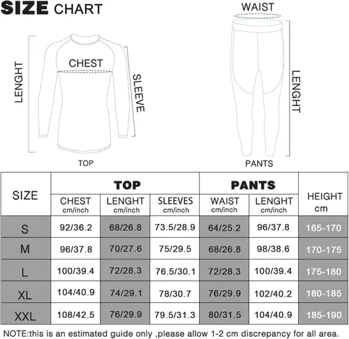 Vista 6 de Ropa interior térmica para hombre, forro polar de invierno, ropa interior de compresión para hombre, ropa interior y parte inferior cálida
