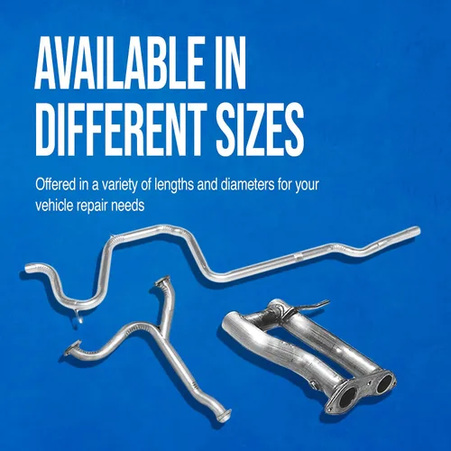 Vista 4 de Walker 41970 Conector de tubo de escape 3" Entrada (ID) 3" Salida (OD) para Chevrolet K2500