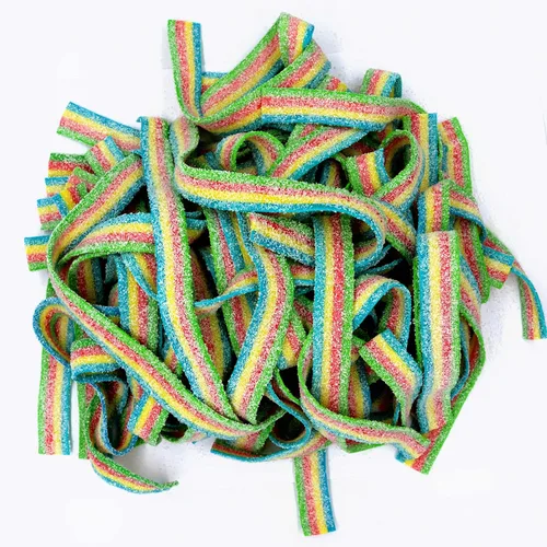 Vista 8 de Smarty Stop Tiras de caramelo de goma agria (frambuesa azul, 1 libra)