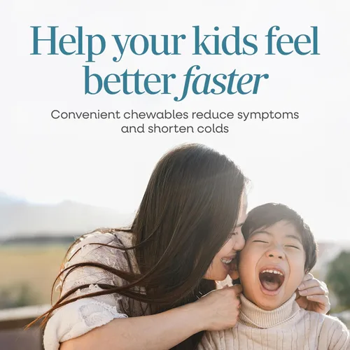 Vista 2 de Nature's Way Kids Umcka Alivio del Resfriado en Gomitas, Edades 6+, Acorta la Duración y Reduce la Gravedad, Remedio para el Resfriado con Múltiples