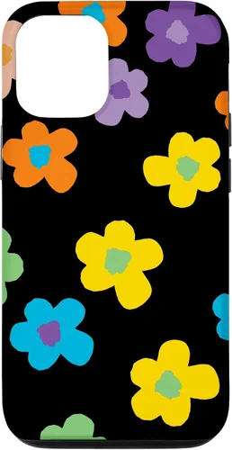 Vista 28 de Cute Flower Pattern Multicolor Wildflower Floral Yellow Case for iPhone 17
