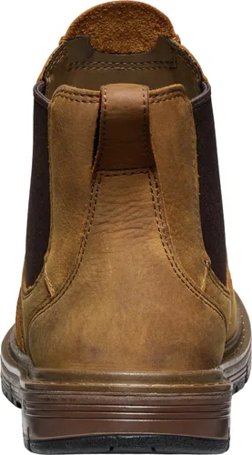 Vista 3 de KEEN Utility Men's San Jose Chelsea Soft Toe 90 Degree Heel Pull On Work Boots