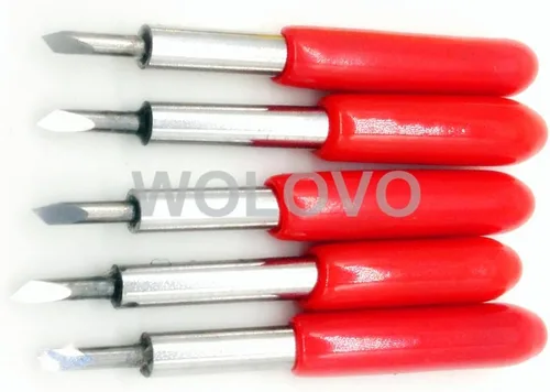 Vista 2 de 15pc 45 grados Roland corte plotter vinilo cortador cuchillo cuchillas para Roland plotter