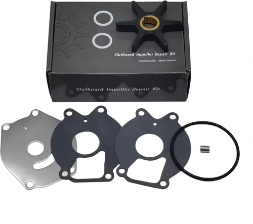 Vista 2 de 85089Q4 Kit de impulsor de bomba de agua para Mercury Marine Force 15hp 18hp 20hp 25hp Reemplaza 47-85089T7 Sierra 18-3215 Motores fueraborda de 2