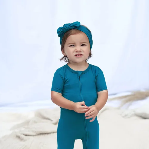 Vista 5 de Gerber Mameluco unisex de manga corta suave con viscosa hecho de eucalipto