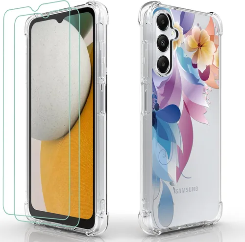 Vista 9 de Osophter Funda para Galaxy A15: funda de goma TPU flexible para Samsung Galaxy A15 para Samsung Galaxy A15 con protector de pantalla