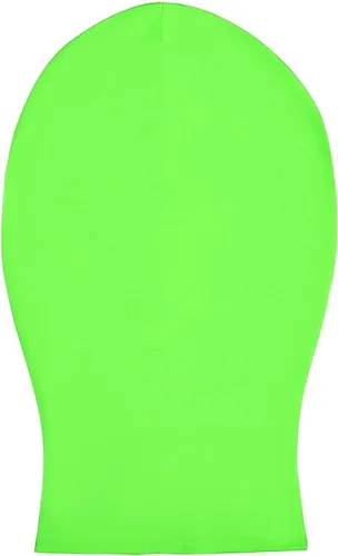 Vista 3 de Máscara unisex con capucha Zentai para disfraz con agujero de ojos