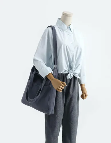 Vista 2 de Jeelow Bolso bandolera de lona resistente para hombre y mujer
