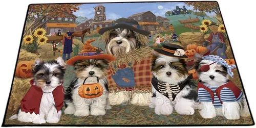 Vista 13 de Doggie of the Day Biewer Dogs Floor Mat - 4th of July Independence Day - Best Dog Doormat - Protector Decor - Unique Portrait Art - Premium Quality