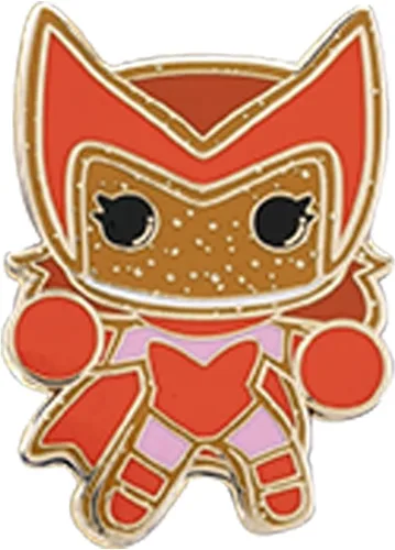 Vista 9 de Loungefly Marvel Gingerbread - Juego de 8 pines de Avengers exclusivo de Tienda multicolor MVPN0157