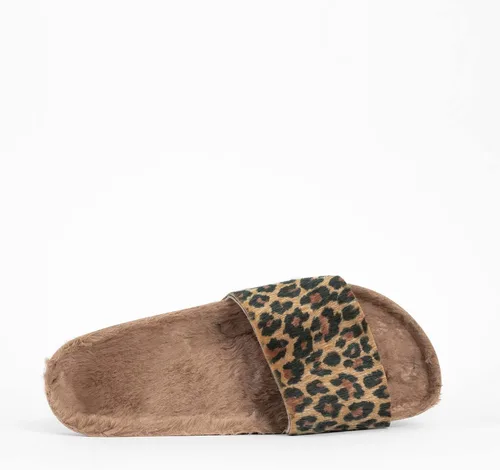 Vista 5 de Bayton Zuecos Mafalda para mujer, Leopardo
