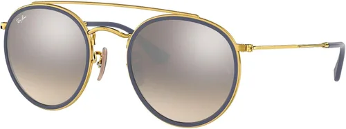 Vista 2 de Ray-Ban RB3647N - Gafas de sol redondas de doble puente para mujer