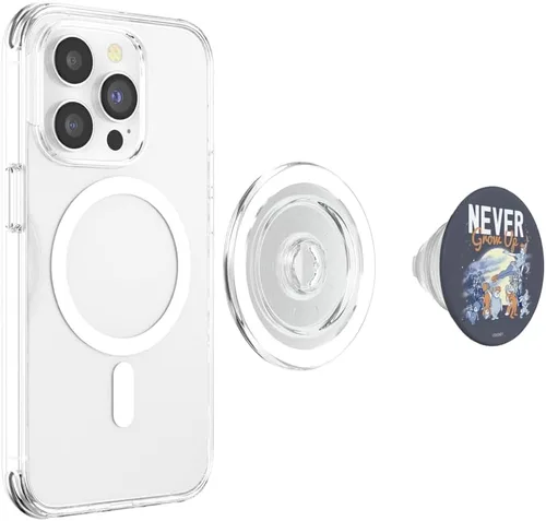 Vista 4 de Disney Peter Pan Lost Boys Never Grow Up Moonlight Retrato PopSockets MagSafe PopGrip para iPhone