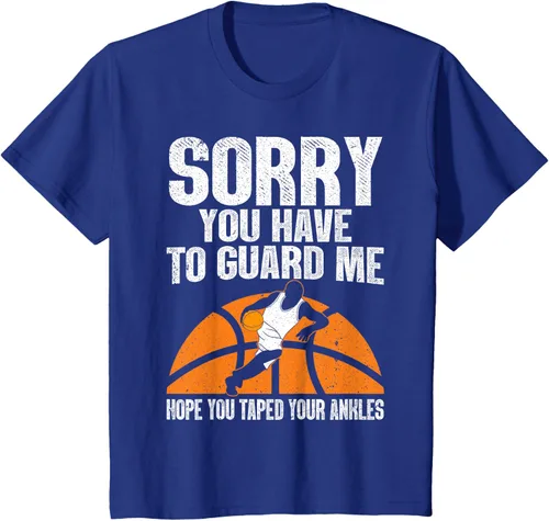 Vista 42 de Camiseta divertida de baloncesto para hombres y mujeres, Negro
